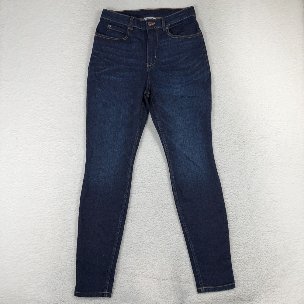 Duluth Trading Company Women’s Taper Leg Jeans Blue Size 8 (28x28.5) Stretch